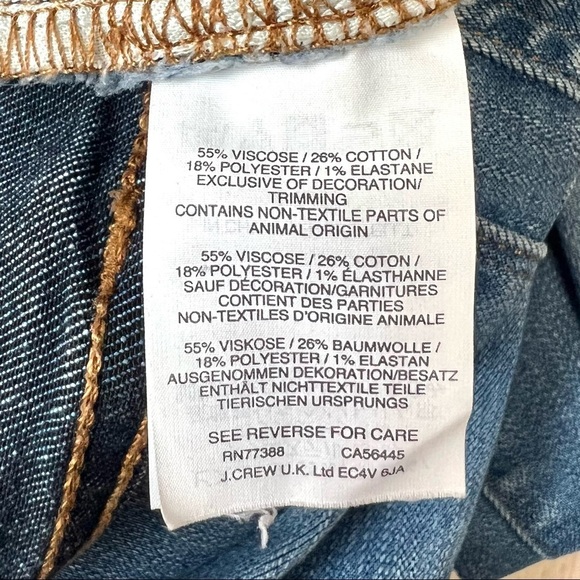 Madewell High Rise Roadtripper Crop Skinny Jeans in Declan Wash - Picture 12 of 13